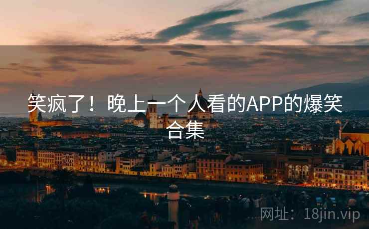 笑疯了！晚上一个人看的APP的爆笑合集